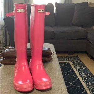 Hunter tall boots